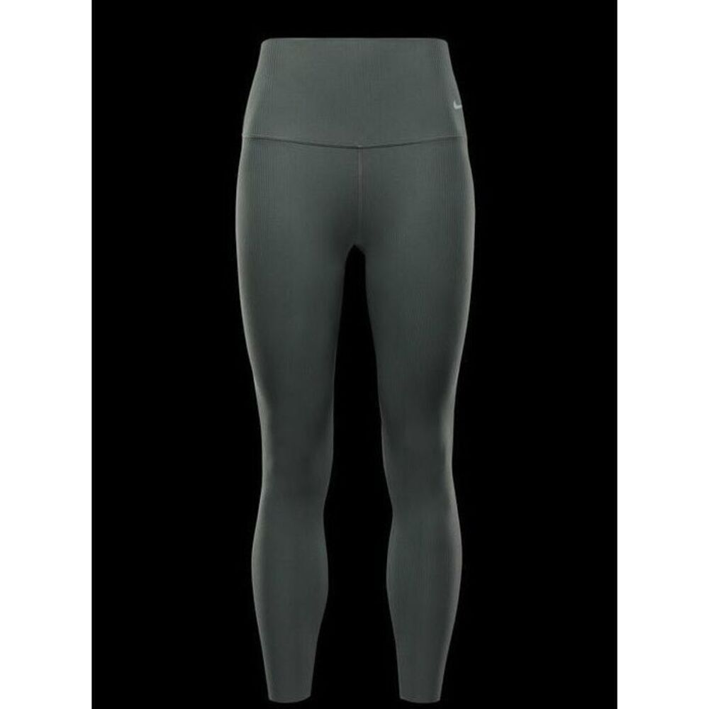 Nike NWT Zenvy Ribbed 7/8 Leggings Vintage Green XS